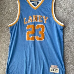 Vintage True School Michael Jordan #23 Laney High School Authentic Jersey Sz 56